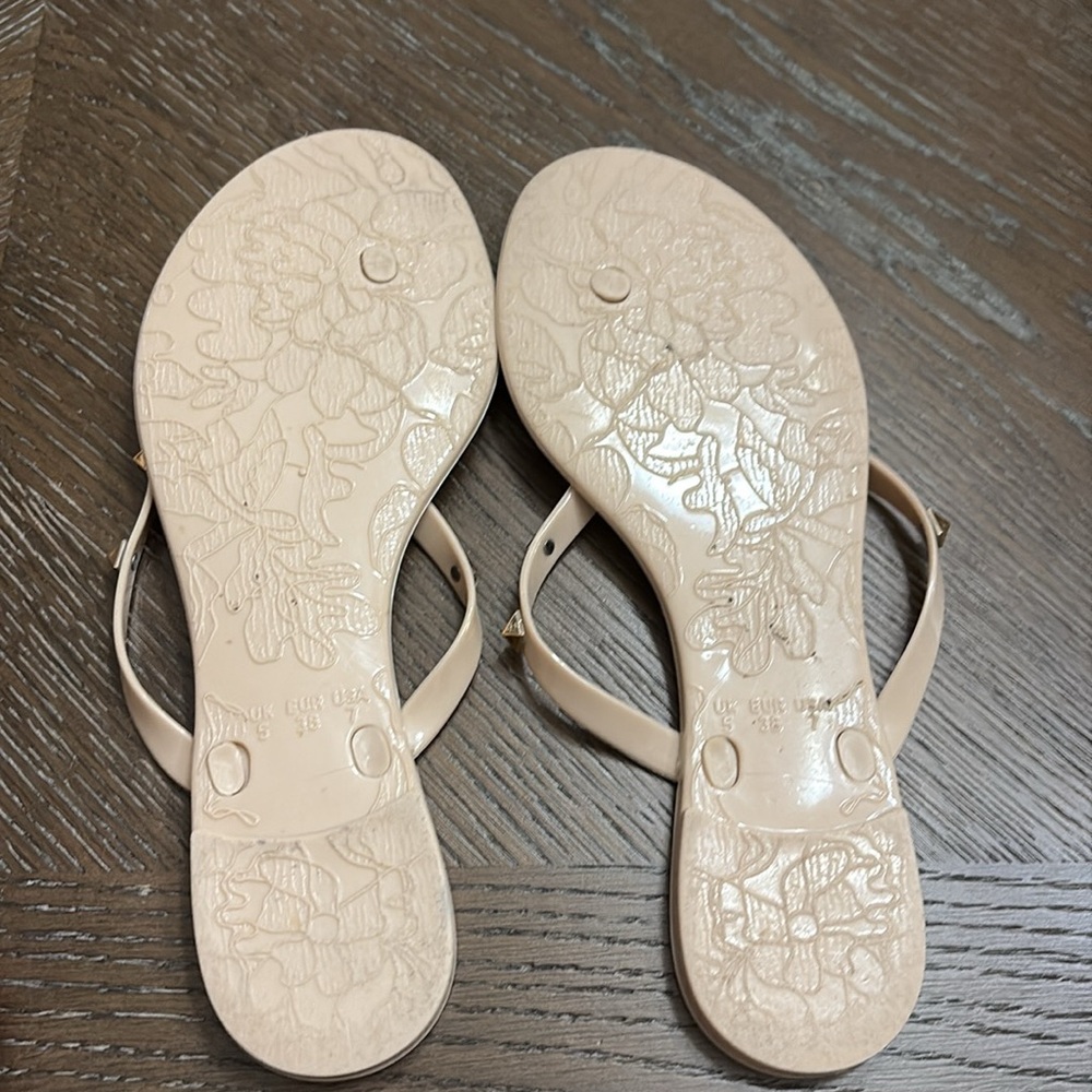 Steve Madden nude jelly studded thong sandal Size 7 - Picture 16 of 17